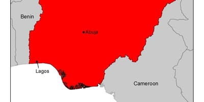 Peta dari nigeria malaria