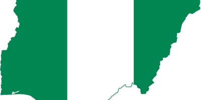 Peta dari nigeria png