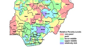 Peta ekonomi nigeria